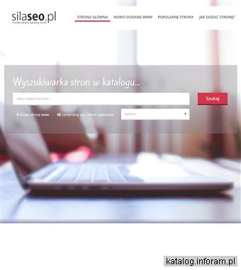 Siła SEO - katalog stron