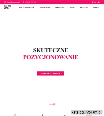 Zarządzanie projektami IT - siriuspro.pl