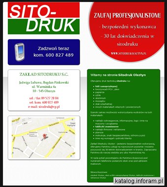 Sitodruk Olsztyn
