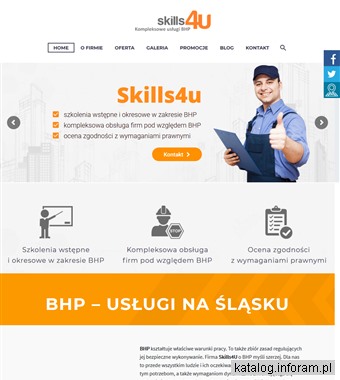 www.skills4u.pl audyt bhp i ppoż Śląsk