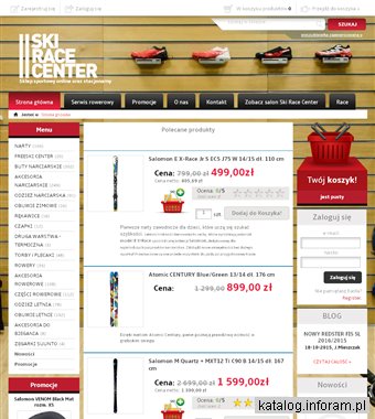Sklep sportowy online - Ski Race Center