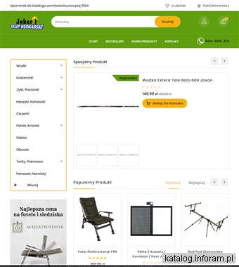 Sklep wędkarski online Joker