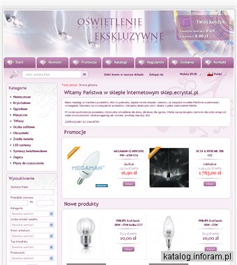 Żyrandole kryształowe