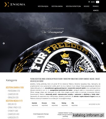 Zawieszki męskie - Enigma