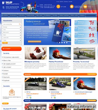 Prezenty dla aktywnych - sklep.escapador.pl