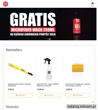 Kosmetyki do pielęgnacji aut - Good Stuff