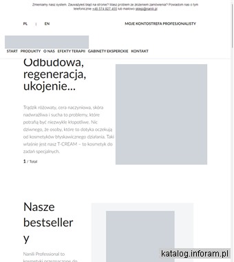Kosmetyki na trądzik - Sklep.Nanili.pl