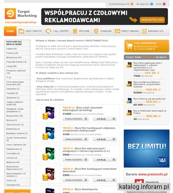 Bazy danych - TargetMarketing