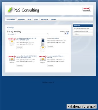 Sklep.XPS.pl - Xerox drukarki