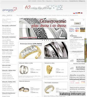 Zareczyny.pl - Sklep jubilerski - Pierścionki & Obrączki