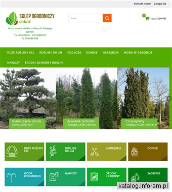 Duże Drzewa i Krzewy - Sklep Ogrodniczy Online