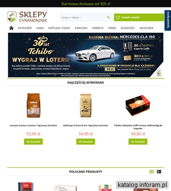 Internetowy sklep z kawą i herbatą – Sklepy-Cynamonowe.eu