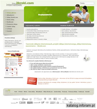 Sklepyinternetowe2kroki.com - tworzenie sklepów internetowych
