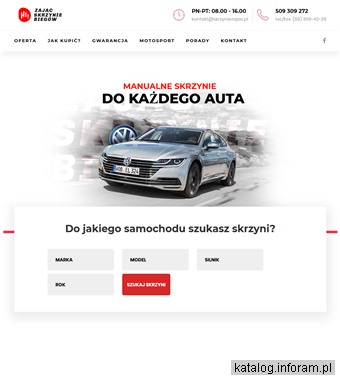 Skrzynie biegów - skrzyniezajac.pl