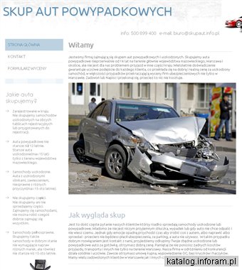 Skup samochodów powypadkowych Warszawa