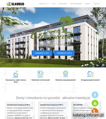 SŁAWBUD - inwestycje mieszkaniowe