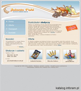 Jolanta - słodycze, cukierki i ciastka