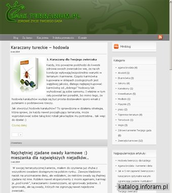 Smak Terrarium - blog