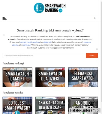 Portal Smartwatch Ranking