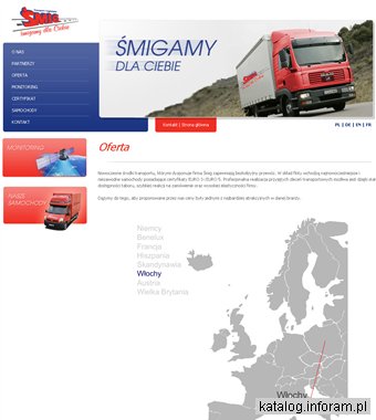 Śmig - międzynarodowy transport towarów