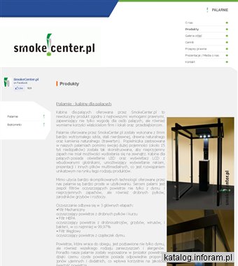 SmokeCenter.pl - kabiny dla palaczy, palarnie, biokominki