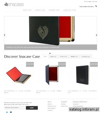 Snacase - ręcznie produkowane Etui dla tabletów iPad Kindle