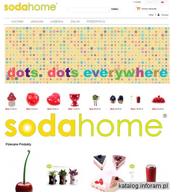 Sklep internetowy dla domu - SodaHome