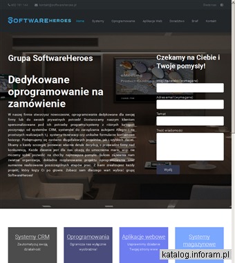 Spersonalizowane oprogramowanie dedykowane