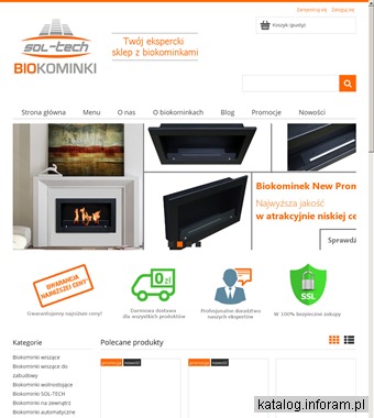 Biokominki Kraków - sol-techbiokominki.pl