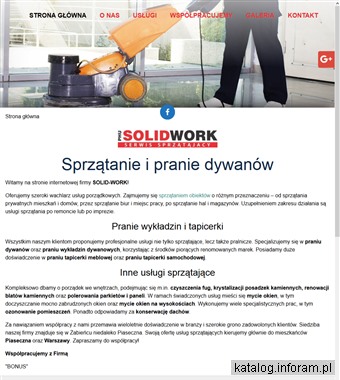 www.solidwork.pl Sprzątanie obiektów Piaseczno