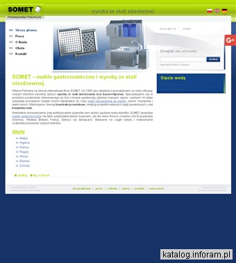 SOMET Wózki transportowe do wędlin