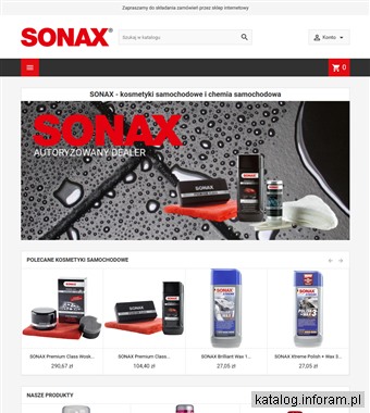 Sonax Katowice - Środki do myjni samochodowych