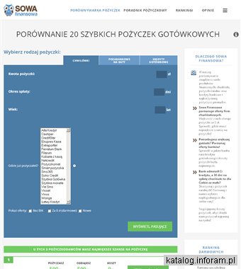 Pożyczki pozabankowe - Sowafinansowa.pl