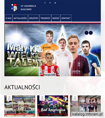 Szkółka piłkarska SP Grunwald Budziwój - spgrunwald.pl