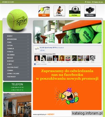 Tnis ziemny - spinklub.pl - Rzeszów