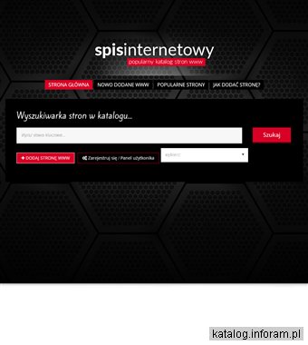 Spisinternetowy.pl - katalog stron