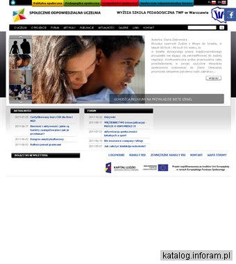 Wyższa Szkoła Pedagogiczna TWP w Warszawie- Społecznie Odpowiedzialna Uczelnia