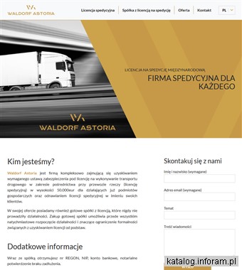 Licencja na wykonywanie spedycji międzynarodowej