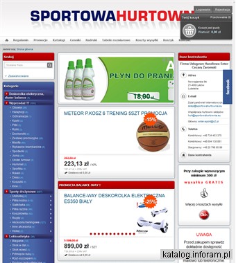 Parasole reklamowe - sportowahurtownia.eu