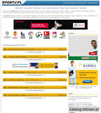 Sportv.pl - Transmisje sportowe online