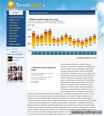 Długoterminowa prognoza pogody
