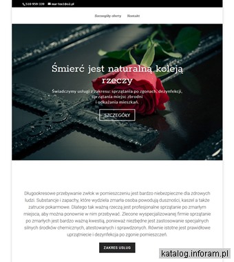 Sprzątanie po zmarłych