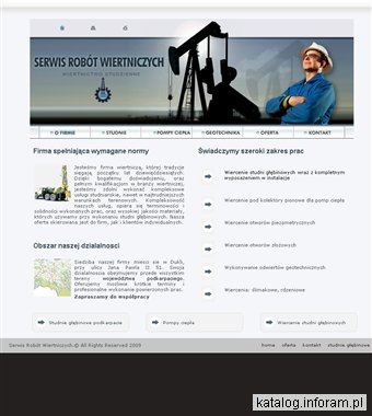 Wiercenie studni głębinowych