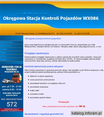 Okręgowa Stacja Kontroli Pojazdów WX086