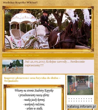 Krampa R. KOPYTKO jazdy bryczką pomorskie