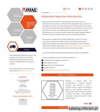 Regały metalowe stal-max.com