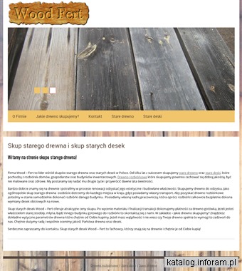 Drewno rozbiórkowe - Wood Fert