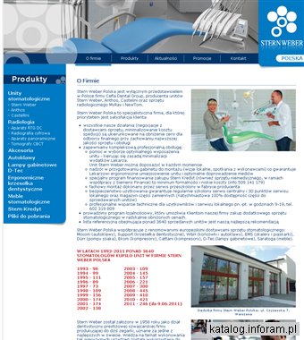 Stern Weber Polska - wyposażenie gabinetu stomatologicznego