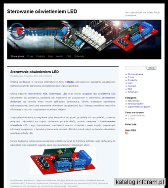 Enterius - sterowanie oświetleniem LED