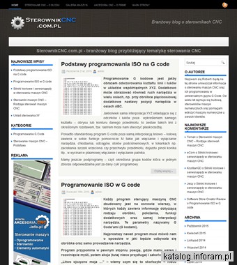 Sterownikcnc.com.pl - sterowanie maszyn CNC